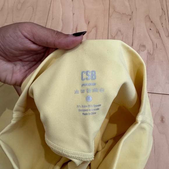 CSB fade butter yellow legging - Picture 4 of 4